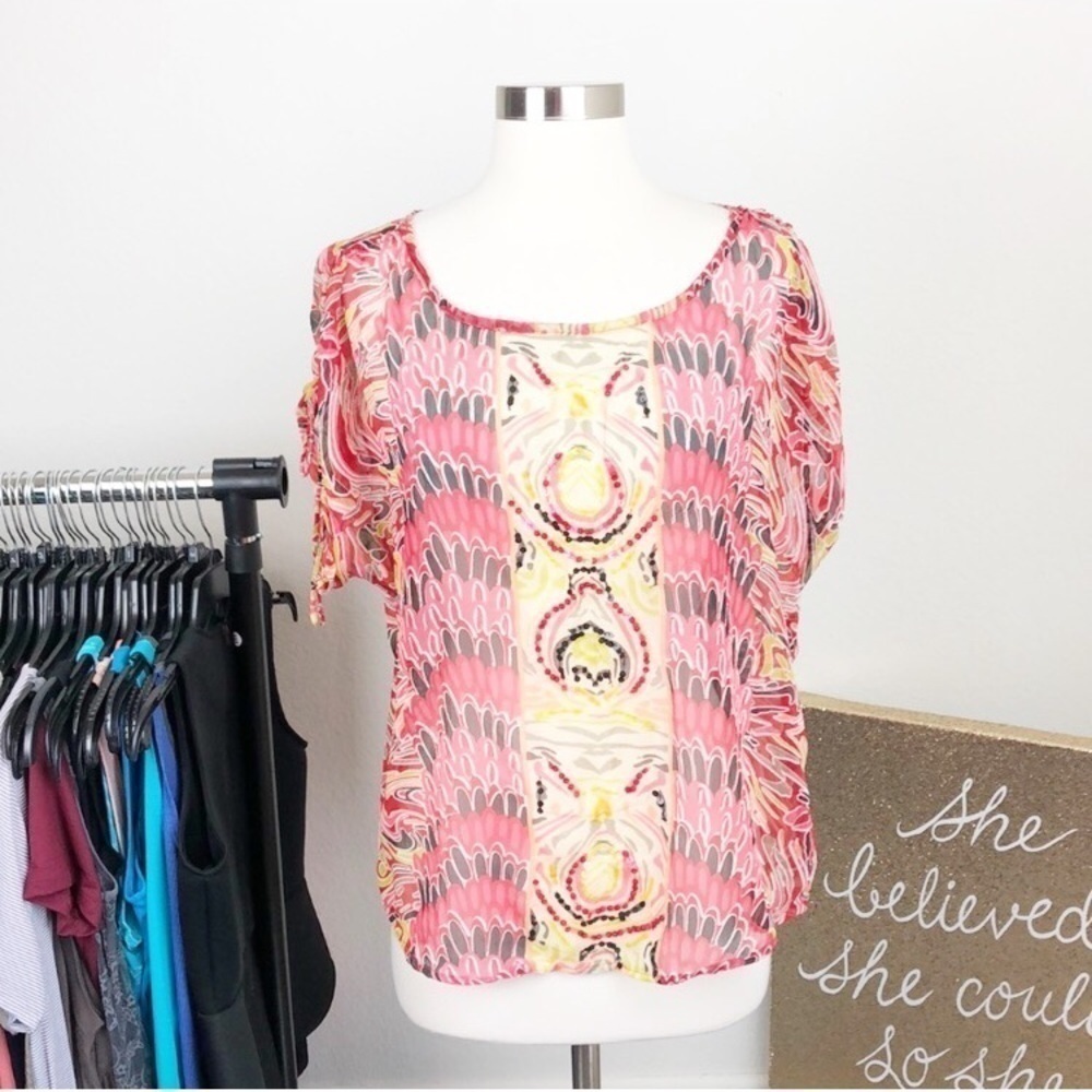 Angie sequin top